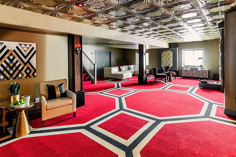 Aztec Carpet & Rug Replica of American Horror Story Hotel