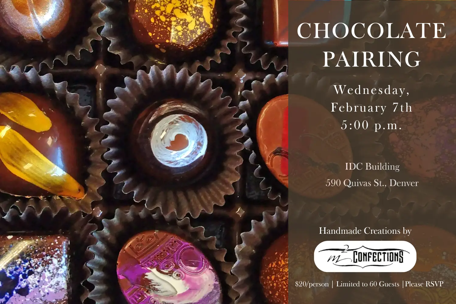 Chocolate Pairing at the IDC Building