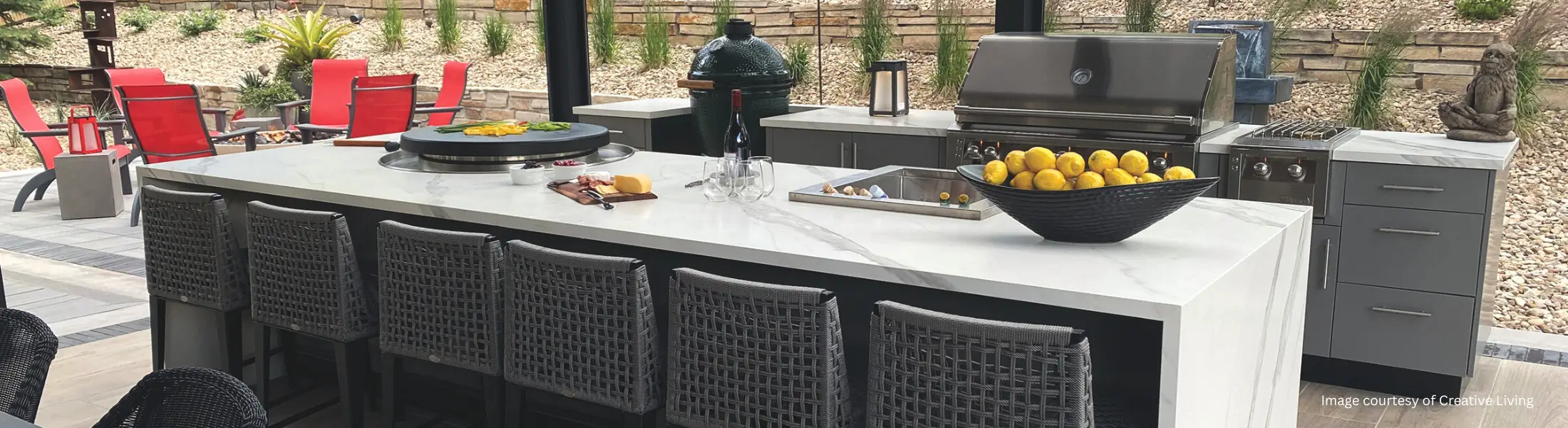 Modern Outdoor Kitchen Design Creative Living IDC Building