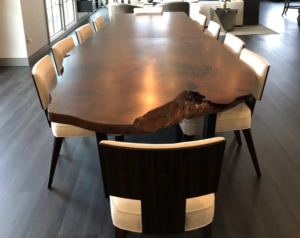 Home Wellness Design Natural Live Edge Wood