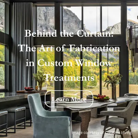 Blinds Couture Custom Window Coverings and Fabrication