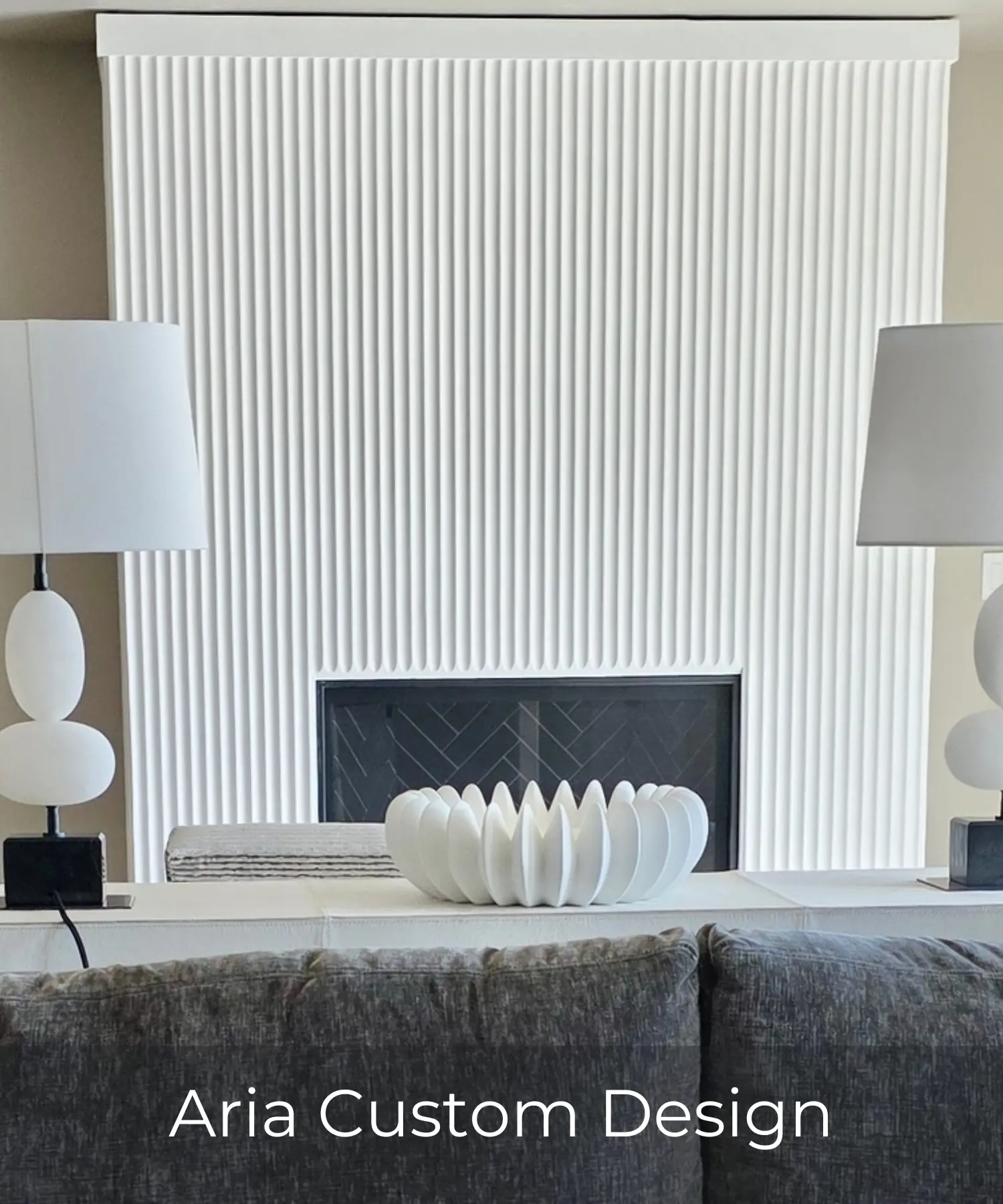 Aria Custom Fireplace Surrounds and Fireplaces