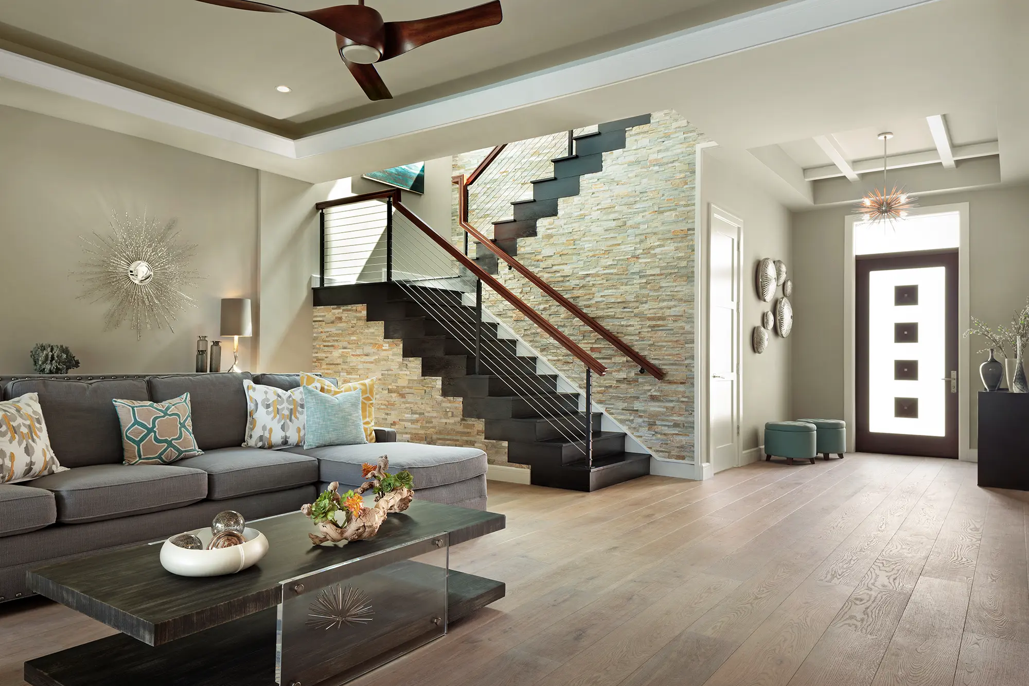 Layered Wood Finishes